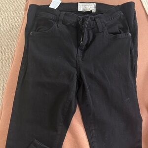 Women's Maternity Black Jeans
